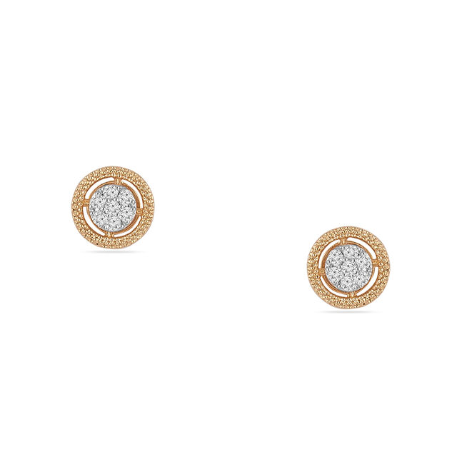 Tanishq 14KT Diamond Earrings for Women 