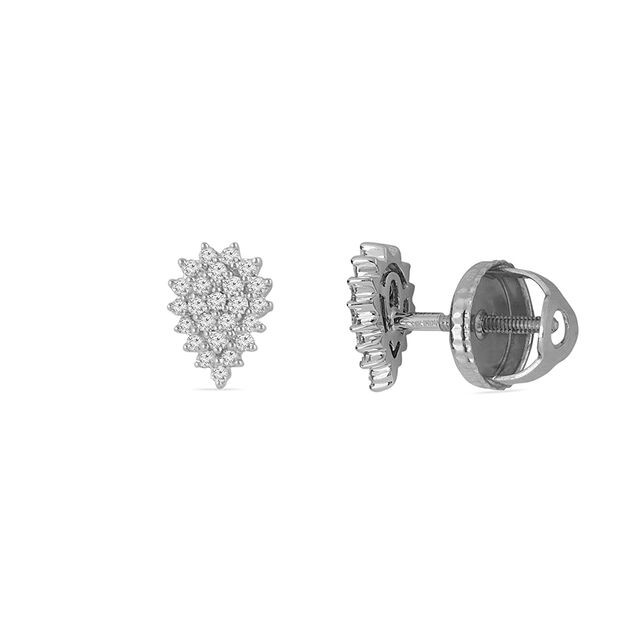 Tanishq 14KT Diamond Earrings for Women 5