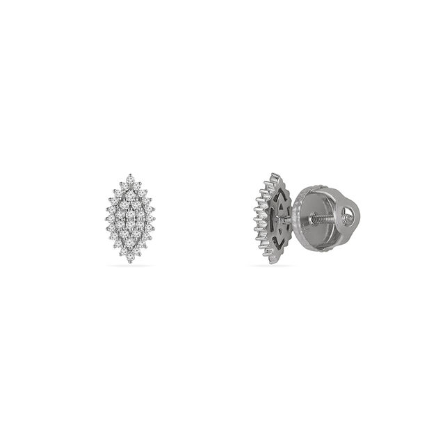 Tanishq 14KT Diamond Earrings for Women 6