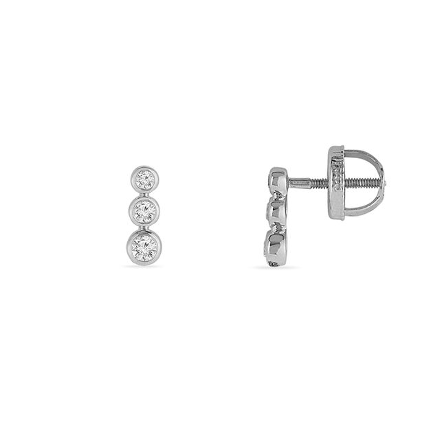 Tanishq 14KT Diamond  Earrings 2
