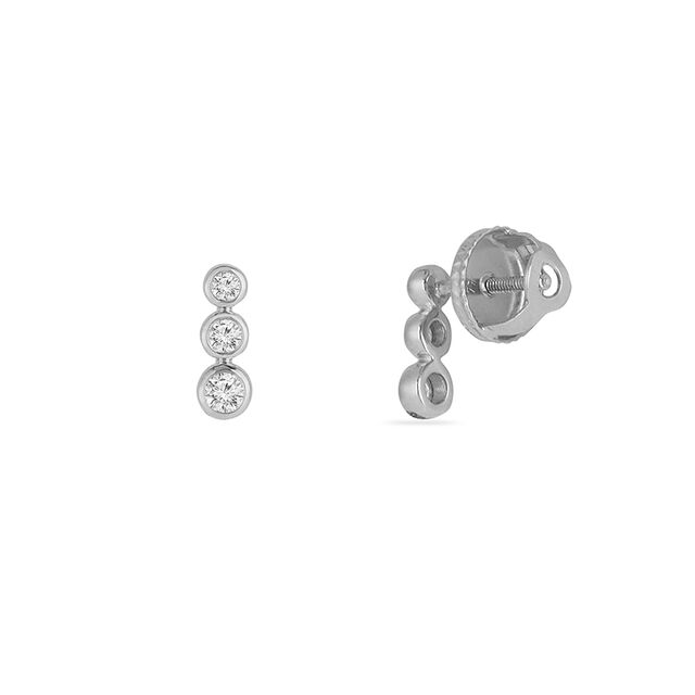 Tanishq 14KT Diamond  Earrings 4