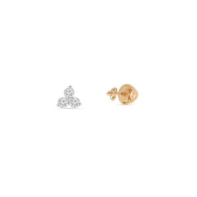 Tanishq 14KT Diamond Earrings for Women 4