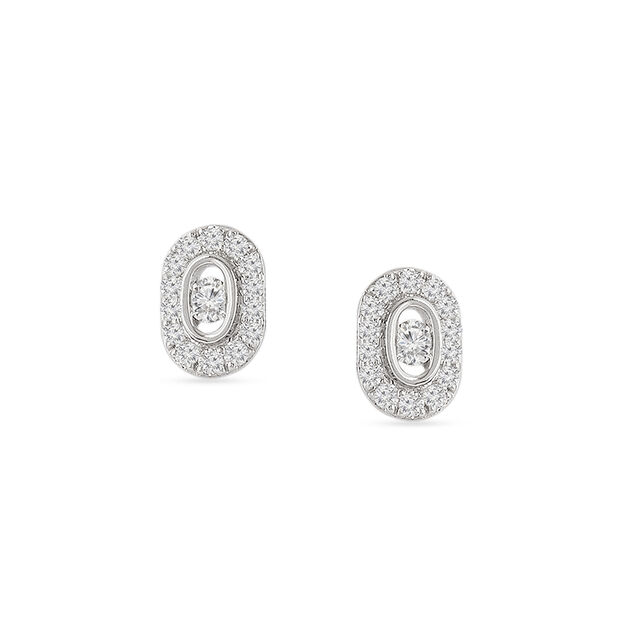 Tanishq 14KT Diamond Earrings for Women 