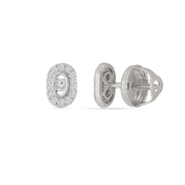 Tanishq 14KT Diamond Earrings for Women 4