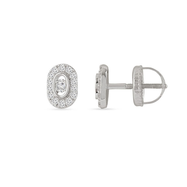 Tanishq 14KT Diamond Earrings for Women 5