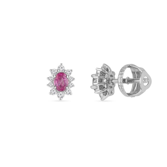Tanishq 14KT Diamond Earrings for Women 3