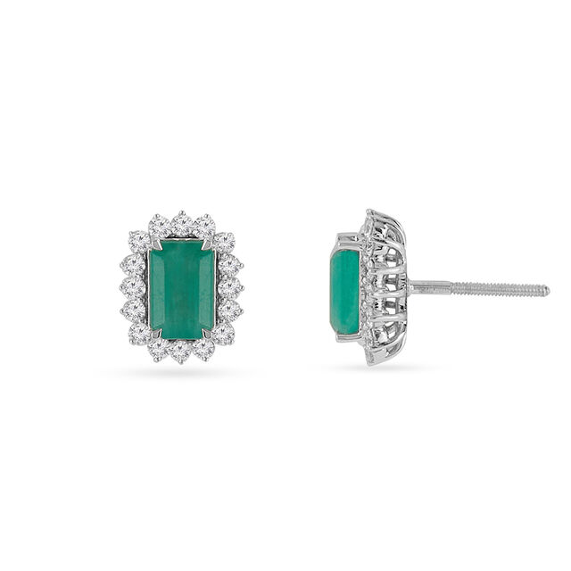 Tanishq 14KT Diamond Earrings for Women 4