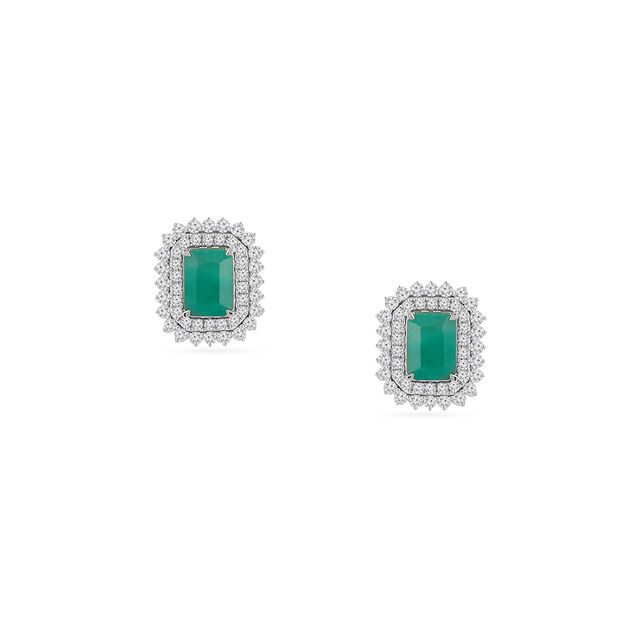 Tanishq 14KT Diamond Earrings for Women 