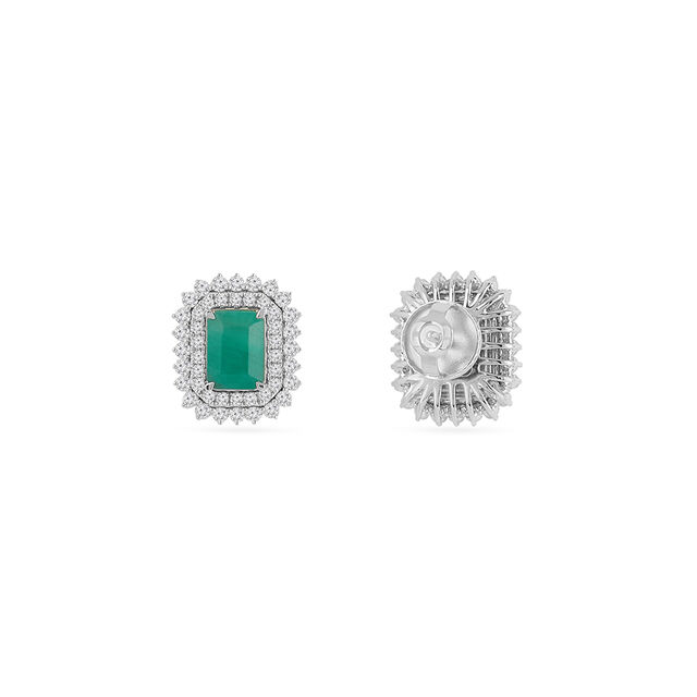 Tanishq 14KT Diamond Earrings for Women 5