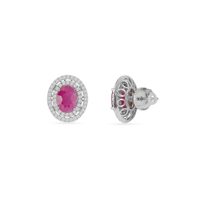 Tanishq 14KT Diamond Earrings for Women 3
