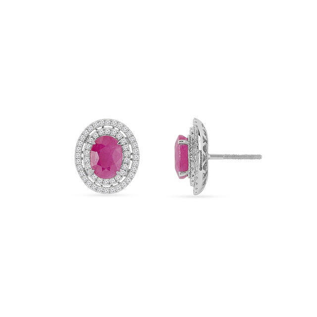 Tanishq 14KT Diamond Earrings for Women 4