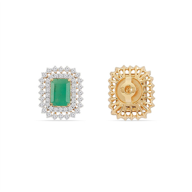 Tanishq 10KT Diamond Earrings for Women 3