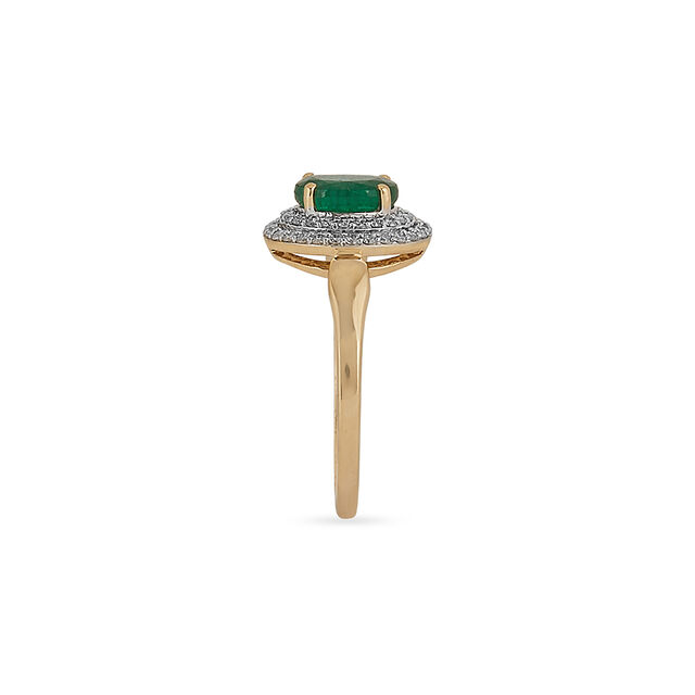 Bright Amber Bloom Ring 2