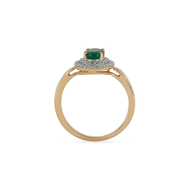 Bright Amber Bloom Ring 4
