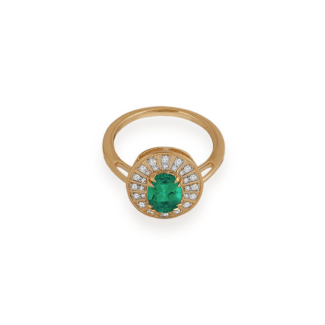 Azure Bloom Ring 