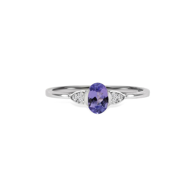 Midnight Sparkle Stacking Ring 
