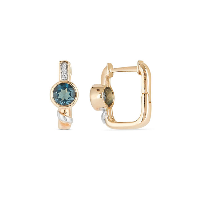 Tanishq 14KT Diamond Earrings for Women 3