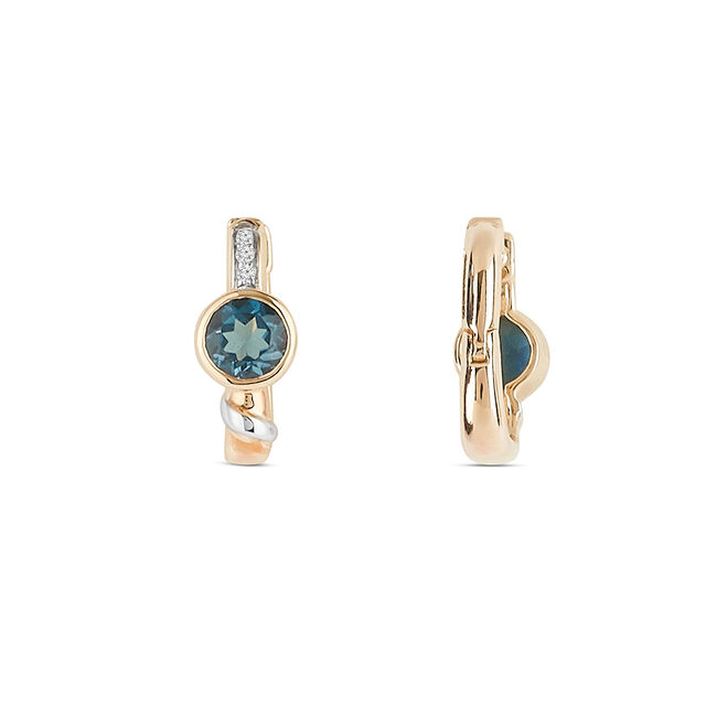 Tanishq 14KT Diamond Earrings for Women 4