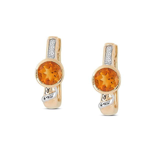 Tanishq 14KT Diamond Earrings for Women 