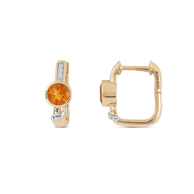 Tanishq 14KT Diamond Earrings for Women 5
