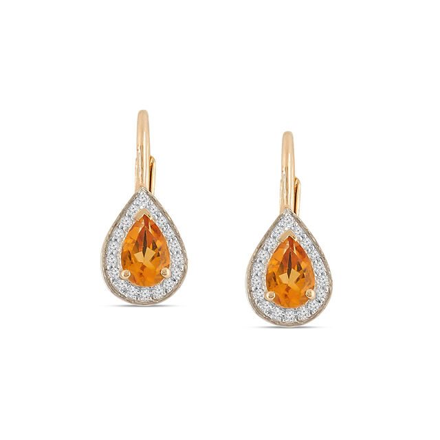 Tanishq 14KT Diamond Earrings for Women 