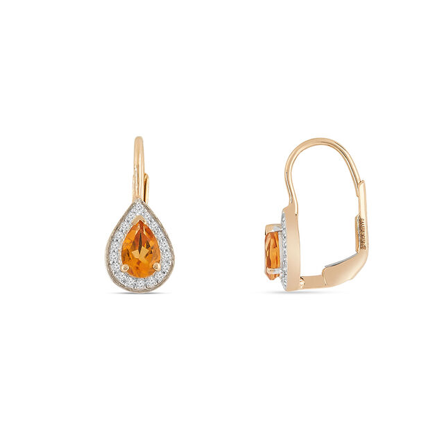 Tanishq 14KT Diamond Earrings for Women 5