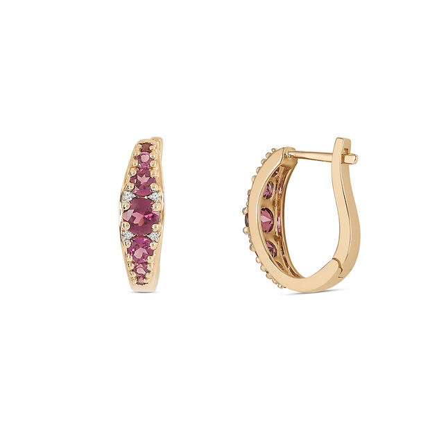 Tanishq 14KT Diamond Earrings for Women 4