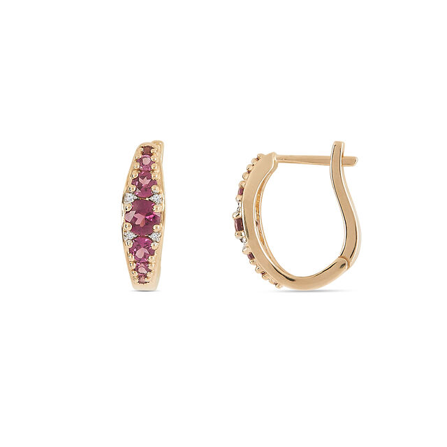 Tanishq 14KT Diamond Earrings for Women 5