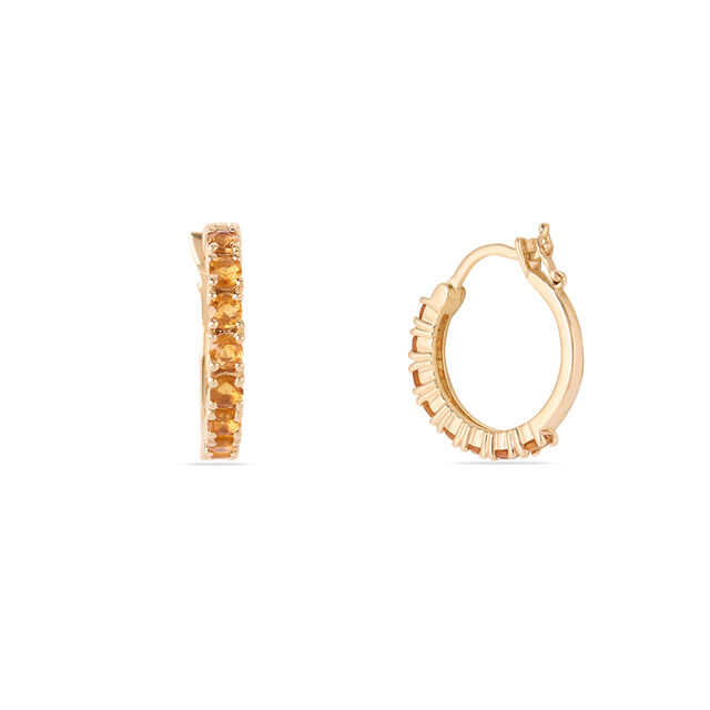 Tanishq 14KT Gold Earrings for Women 5