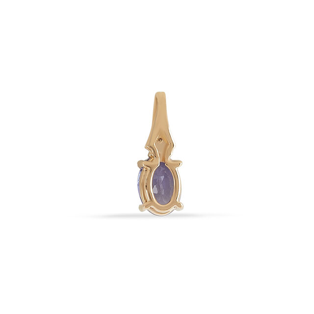 Tanishq 14KT Diamond Pendant for Women 5