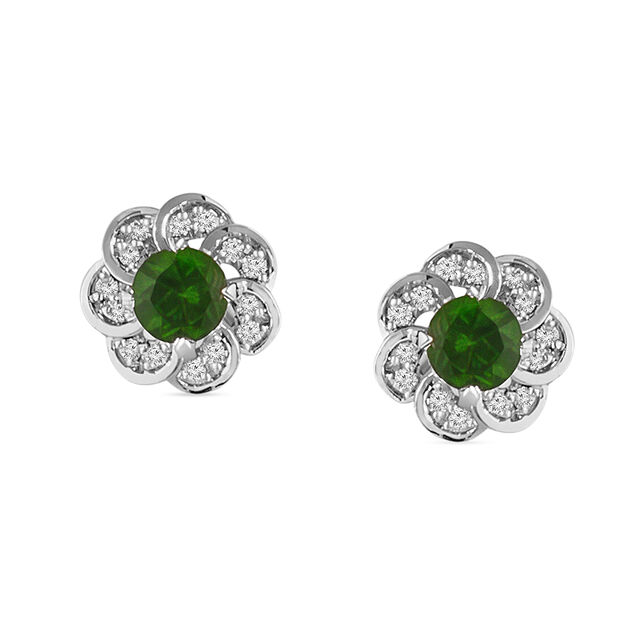 Tanishq 14KT Diamond Earrings for Women 