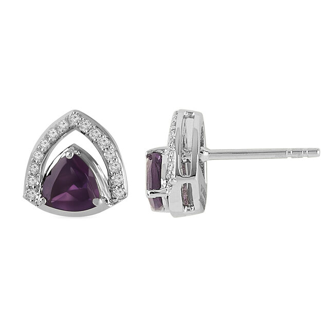 Tanishq 14KT Diamond Earrings for Women 4