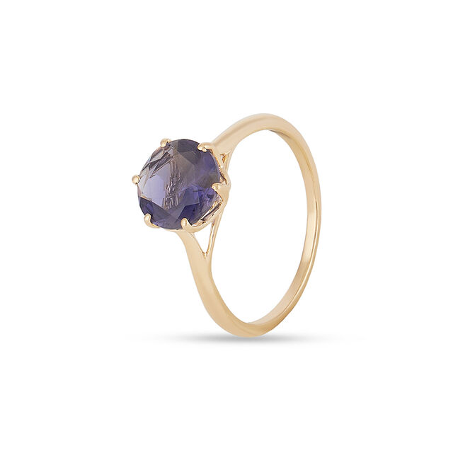 Tanishq 14KT Gold Finger Ring for Women 