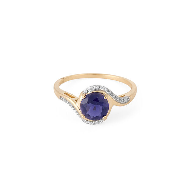Tanishq 14KT Diamond Finger Ring for Women 