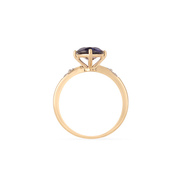 Tanishq 14KT Diamond Finger Ring for Women 5