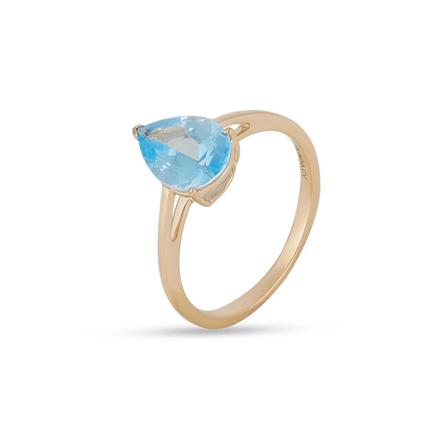 Tanishq 14KT Gold Finger Ring for Women 
