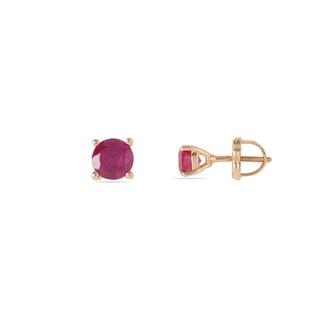 Tanishq 14KT Gold Earrings for Women 3