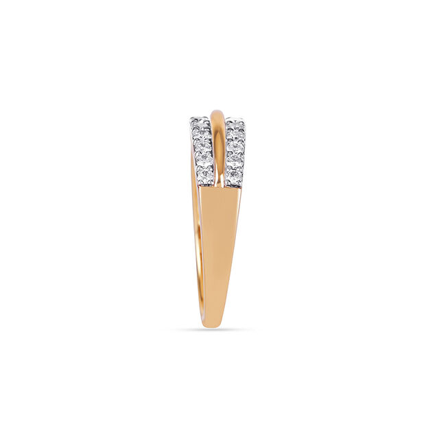 Tanishq 14KT Diamond Finger Ring for Women 2