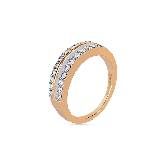 Tanishq 14KT Diamond Finger Ring for Women 3