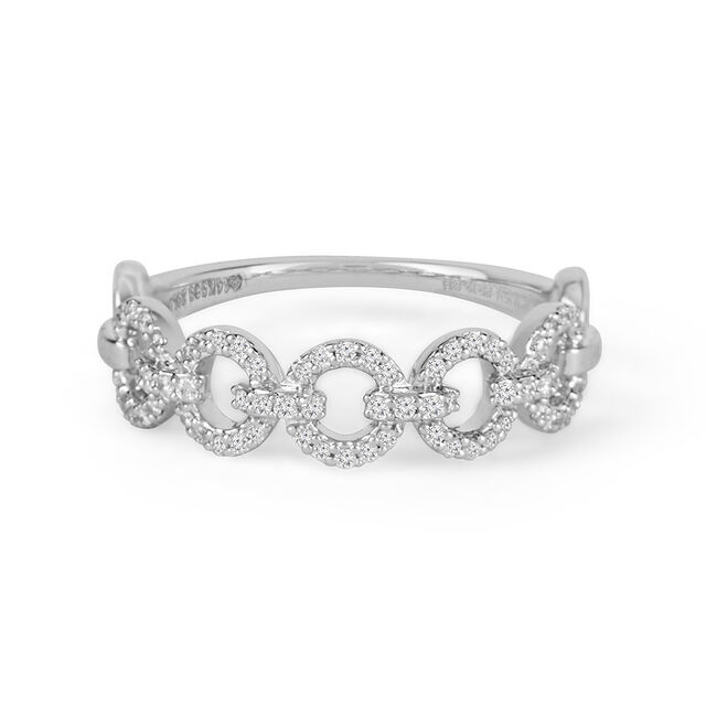Tanishq 14KT Diamond Finger Ring for Women 