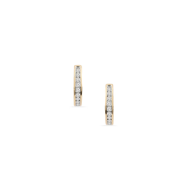 Ethereal Diamond Hoops 