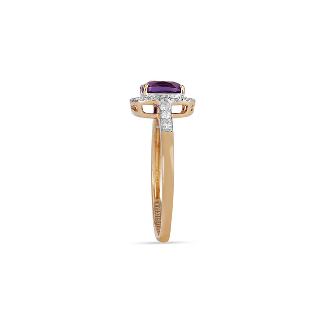 Tanishq 14KT Diamond Finger Ring for Women 2