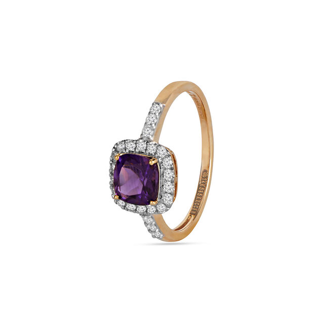 Tanishq 14KT Diamond Finger Ring for Women 3
