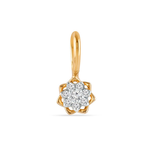 Tanishq 14KT Diamond Pendant for Women 