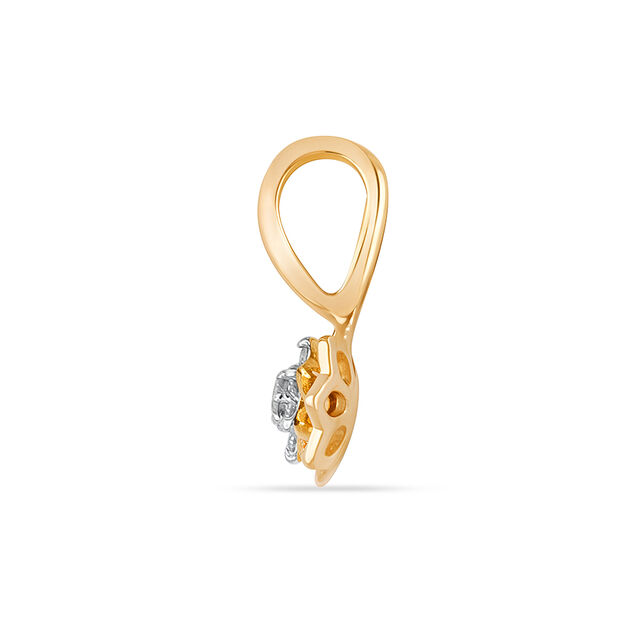 Tanishq 14KT Diamond Pendant for Women 3