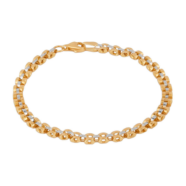 Tanishq Golden Ladderlight Bracelet for Women 