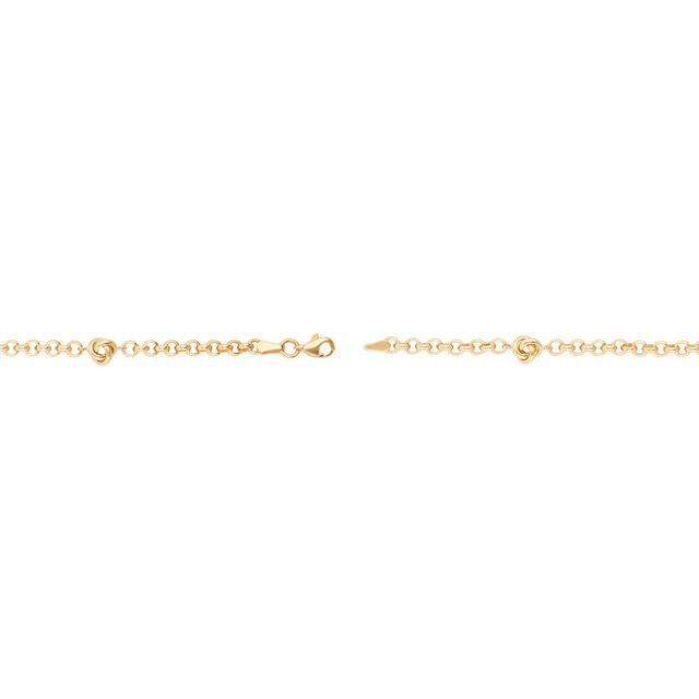 Tanishq Golden Heartbeat Link Bracelet for Women 4