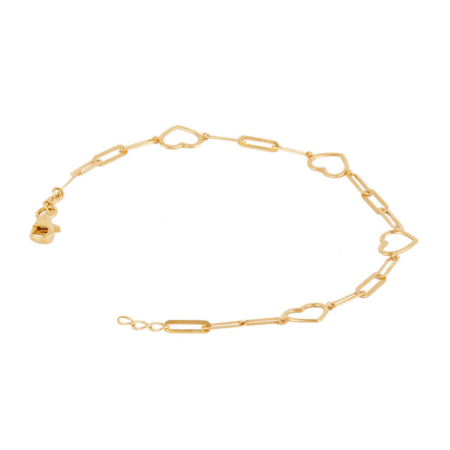 Tanishq Hearts Between Words Bracelet for Women 2
