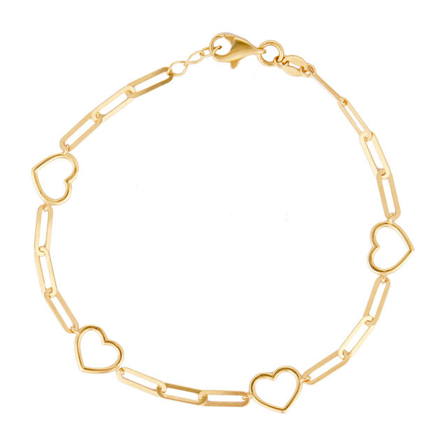 Tanishq Hearts Between Words Bracelet for Women 3