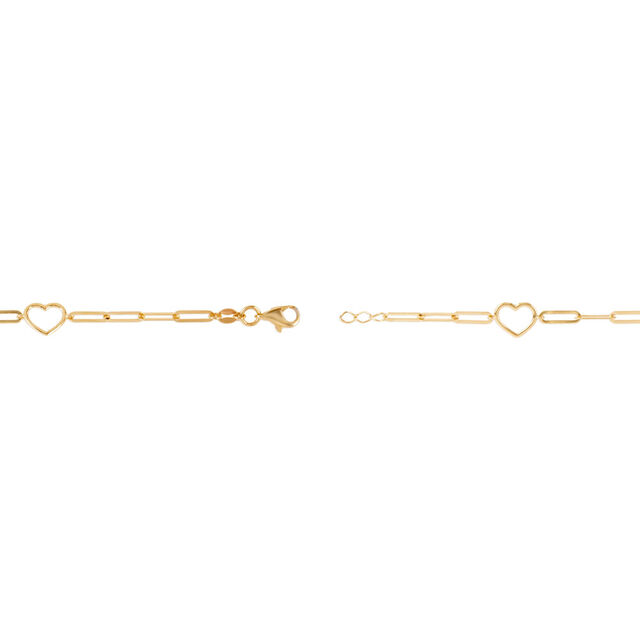 Tanishq Hearts Between Words Bracelet for Women 4